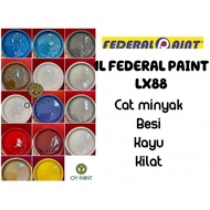 1LITER CAT MINYAK FEDERAL PAINT LX88