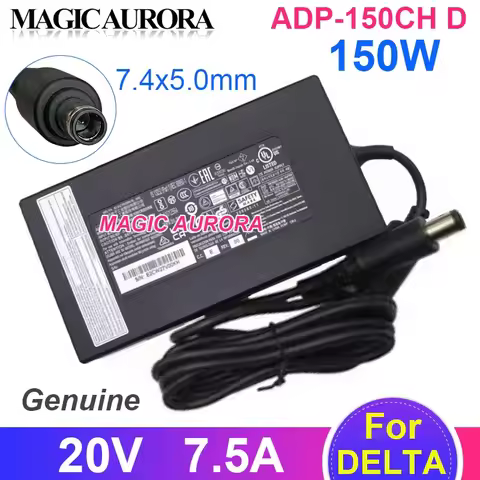 Genuine DELTA ADP-150CH D Power Adapter 20V 7.5A 150W Power Supply for BENQ EX2710U for SONNETECH EC
