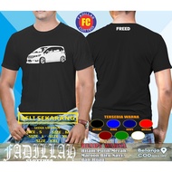 Honda Freed Car T-Shirt Silhouette Automotive Clothing