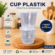 Thinwall 150ml Pudding Cup/ 150 ML Jelly Cup/ 25 pcs