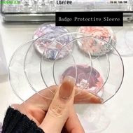 LANAFAY 5Pcs Ita Bag Pin Case, Badge Protector Transparent Badge Display Sleeve, Badge Display Bag A