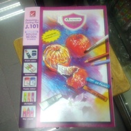 Master Art Drawing Paper J.101 Hundred Pounds Honeycomb Pattern For Students Plus 1 Pencil