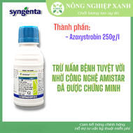 AMISTAR 250SC chai 100ml - Thuốc Trừ bệnh Cây (Thán thư Sương mai Đốm vòng)