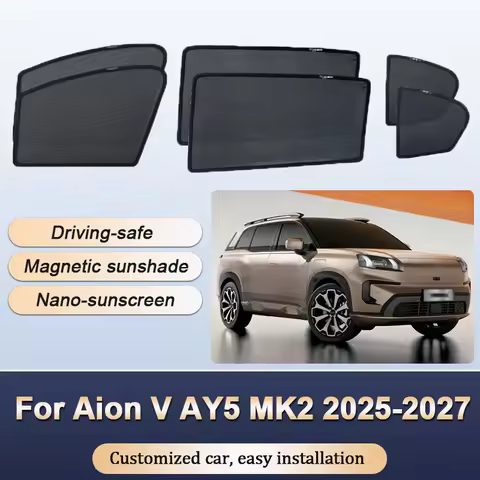 Sun Shades For Aion V AY5 MK2 2025 2026 2027 Sunshades Windshield Heat Insulation Curtain Privacy Wi