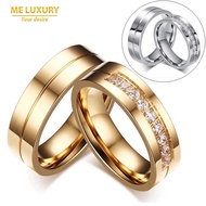 Couple Men and Women Ring Emas Korea Korean Ring Cincin Emas Cincin Silver Cincin Lelaki Cincin Diam