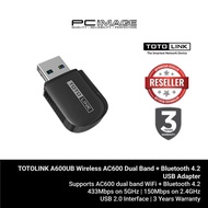 TOTOLINK A600UB Wireless AC600 Dual Band + Bluetooth 4.2 USB Adapter
