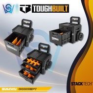 TOUGHBUILT StackTech Rolling 1/2/3-Drawer Locking Tool Box (TB-B1-B-R91 TB-B1-B-R92 TB-B1-B-R93)