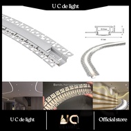 LED Flexible Aluminium Profile **Recessed Type* (20mm) aluminium keel profile