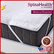 Goodnite Spinahealth King/Queen/Super Single/Single Machine Washable Mattress Quilted Protector (Four flexible strips)
