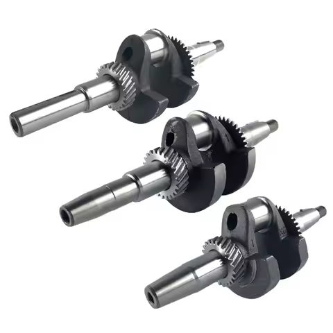 1PCS Crankshaft fits GX160/168F/GX200/170F 5.5HP or 6.5HP G asoline Engines,2~3KW Generator with 230