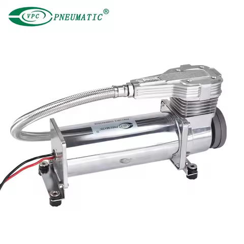 Viair 485C DC12V Portable Chrome 200Psi Air Ride Suspension Compressor Kits