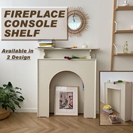 Fireplace Console Shelving / Cabinet / Shelf / Furniture / Rack / space saver / Home Decoration