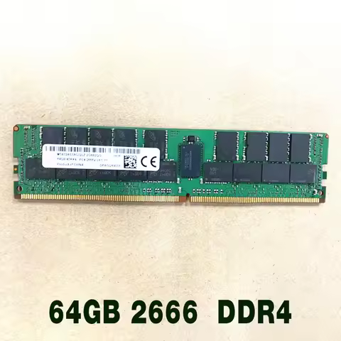 1 pcs Memory 64G EG ECC 4DRX4 DDR4 LRDIMM RAM High Quality Fast Ship 64GB 2666
