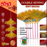 Large Double Sewing Soft Broom Walis Tambo Makapal & MatibaybFloor Cleaning Sweepermade in Baguio