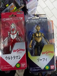 全新原裝日版bandai鹹蛋超人可動figure 散買120兩隻合計200