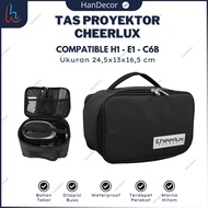 Cheerlux H1 Projector Bag - C6B - E1 | Waterproof Mini Projector Bag| Handcarry Projector Bag | Proj
