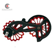 Road Bike Rear Derailleur for  Red10S 11S/RivaL 10S 11S/Force 10S 11S Carbon Fiber 17T Pulley Derail
