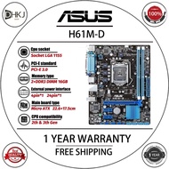 For ASUS H61M-D/ H61M-PLUS/H61M-A USB3 1155 Pins H61 Main Board Supports 22/32nm CPU