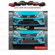 PERODUA MYVI G3 2018-2021 car tcs max honeycomb grille net protection cover accessories