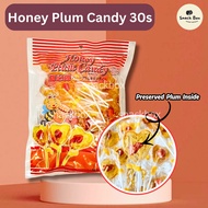 [HALAL] Honey Plum Candy 30s Heart Lollipop Gula-Gula Berperisa Madu & Asam