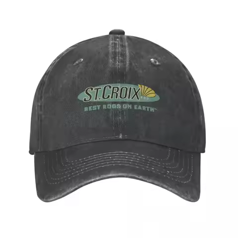 FISHING - "ST CROIX"LOGO Cap Cowboy Hat Golf hat man Bobble hat trucker hats for men Women's