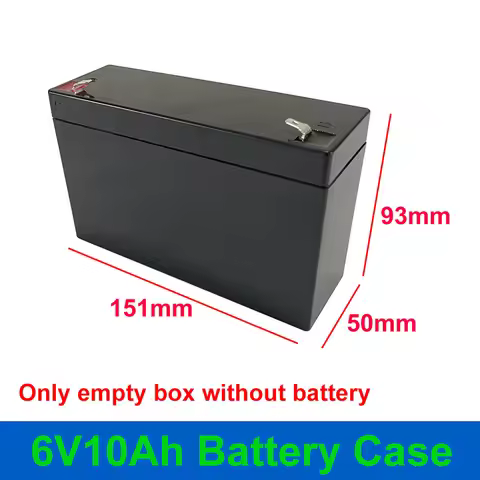 6V 10Ah Battery Case Empty Box for 14PCS 18650 Cells 2S7P 6V 7.2V 10Ah 14Ah 7.4V 12V Box for Emergen