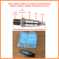 Cốt nhông - Trục bánh răng máy khoan Makita M8103B M8104B MT817 MT818 (327325-0)
