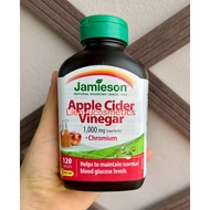 Jamieson Apple cider vinager + chromium Apple cider Vinegar, Box Of 120 Tablets