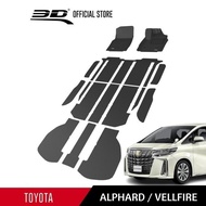 N Car Mat 3D Mats Toyota Alphard / Vellfire (2015-Present) - 3D Maxpider Kagu
