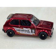Hotwheels ‘73 Honda Civic Custom STH,loose rivet(variant rim)