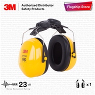3M H9P3E Peltor Optime 98 Series Hard Hat Attached Safety Earmuffs (NRR) 23 dB [1 unit/ box]