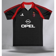 FANTASY JERSEY/ RETRO FOOTBALL SHIRT/ CASUAL JERSEY/MILANO RETRO JERSEY/ FULLPRINTING | RETRO JERSEY