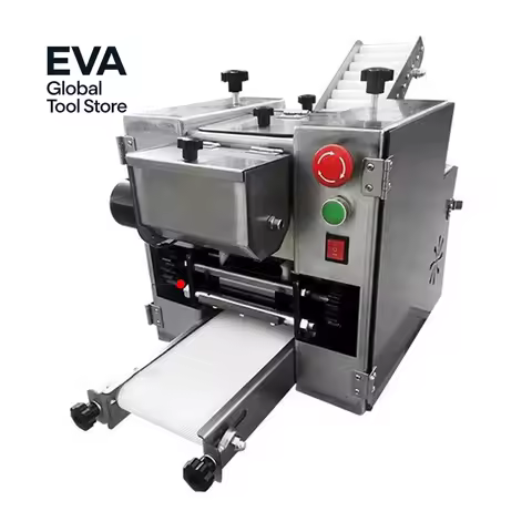 【Hot】Small Round square Gyoza Empanada Tortilla Chapati Maker Machine,dumpling Dough Wrapper Machine