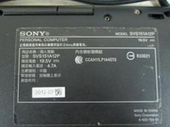 台中筆電維修：索尼SONY SVS151A12P 開機無反應,開機斷電,顯卡故障花屏,面板變暗.無畫面,泡水機維修
