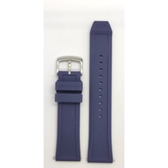 Watch Strap Rubber Silicone F0829 22mm Blue Arman i Exchange