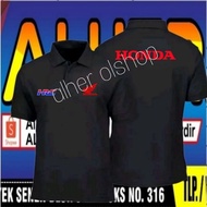 KATUN New Honda HRC t-shirt Honda HRC shirt Honda HRC uniform Honda HRC collar t-shirt Honda HRC pol