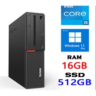 ( 6th gen Gaming ) Lenovo ThinkCentre intel i5 , 120GB - 512GB SSD, W10 PRO DESKTOP PC CPU option 3r