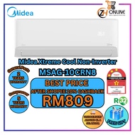 [FREE GIFT] Midea 1.0HP-2.5HP R32 Air Conditioner Xtreme Cool Series Non-Inverter Super Ionizer Airc