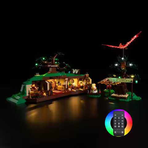 LED Light Kit For LEGO The Lord of the Rings: The Shire 10354 Building Blocks