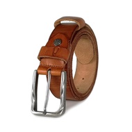 camel active Men Casual Genuine Leather Belt (1633HBRG-20#BRN)