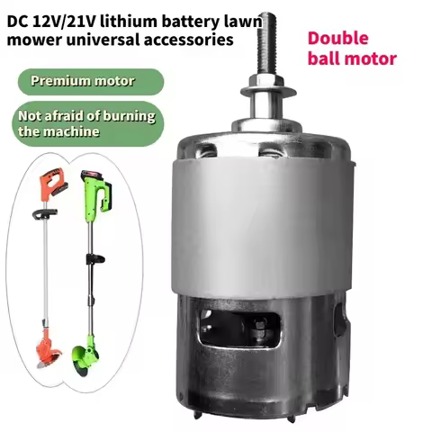 RQ755 12V 21V lithium electric lawn mower Motors rechargeable lawn mower accessories motor