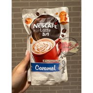 Nescafe Latte 3 in 1 Caramel contains 5 ori Malaysia