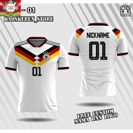 2026 World Cup Germany Jersey PLAYER ISSUE Jrmn Home 2026 2027 Custom Name Germany Football Jersey