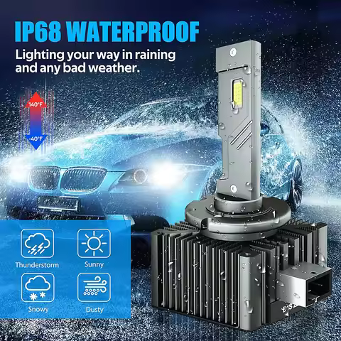 2PCS 30000LM D1S D3S Headlight 35W D2S D2R D4S D4R D5S D8S LED Canbus Lamps Auto LED Lights Bulb For