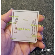 Tg camera glass itel a70 itel p55 5g tempered glass camera lens protector