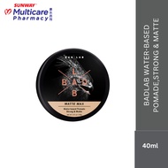 BADLAB WATER-BASED POMADE,STRONG & MATTE 40ML