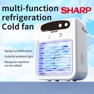 Sharp Cooling Fan Air Conditioner Fan Cooling Fan Air Conditioner Fan Cool Mist Fan Portable Fan Ste