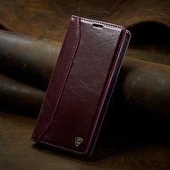 OPPO RENO 7Z/ RENO 7 4G RENO 7 5G C002 CASEON FLIP LEATHER CASE HORSE SERIES LEATHER COVER