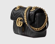 กระเป๋าผู้หญิง ของแท้ 100% GUCCI Gucci GG marmont กระเป๋าสะพายข้าง