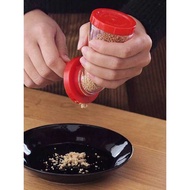Japanese Hand-Cranked Sesame Grinding Bottle Manual Grinder with Lid Japanese Sesame Seed Grinder Gr